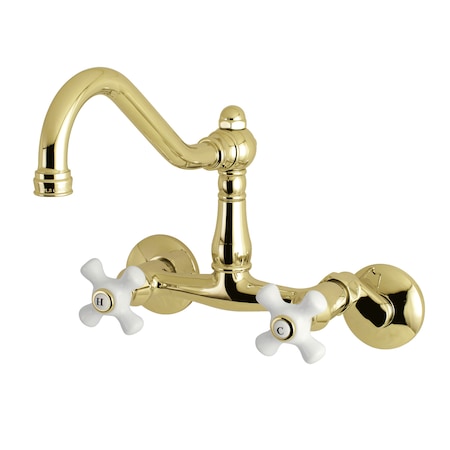 Vintage KS3222PX 6-Inch Adjustable Center Wall Mount Kitchen Faucet KS3222PX